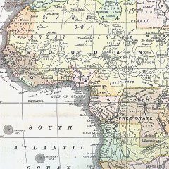 L'Africa centro-occidentale nel 1890