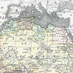 L'Africa mediterranea nel 1890