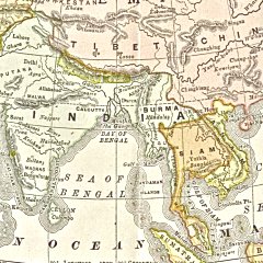 L'Asia meridionale nel 1892