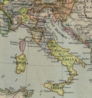 LaPenisola italiana nel 1560